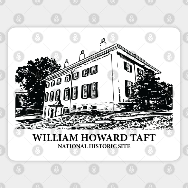 William Howard Taft National Historic Site Magnet by Lakeric